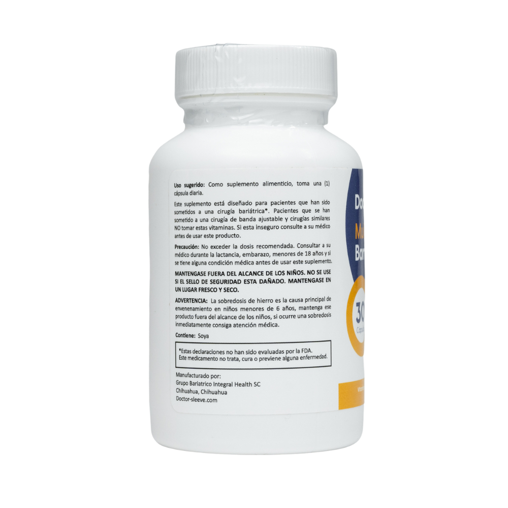 Multivitamínico Bariátrico 30 capsulas