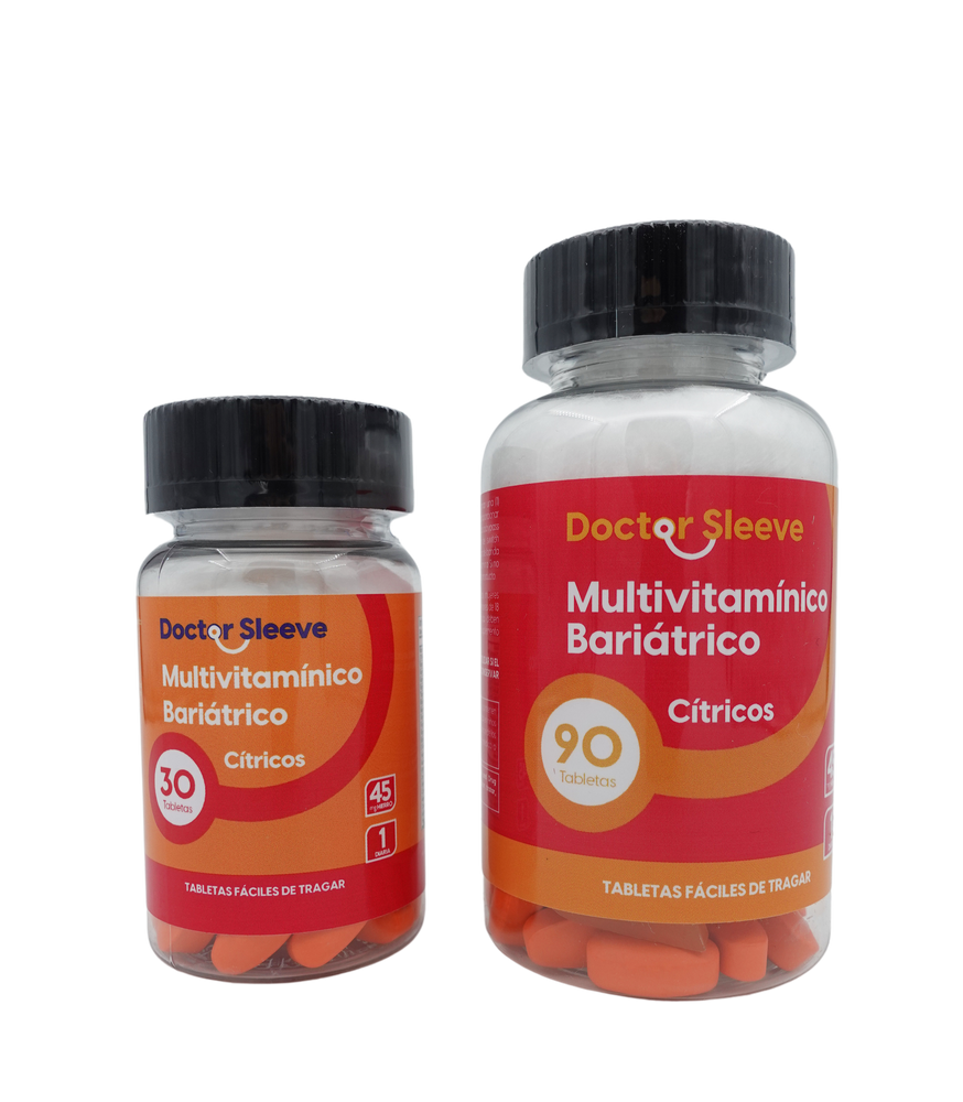 Multivitamínico Bariátrico - Tabletas Sabor Naranja