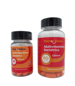 Multivitamínico Bariátrico - Tabletas Sabor Naranja