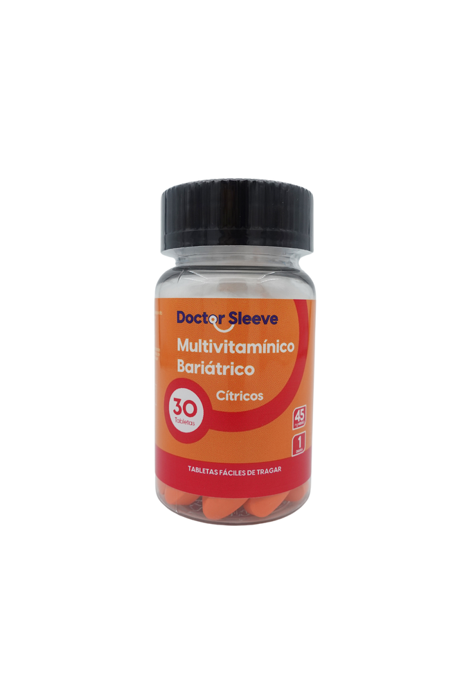 Multivitamínico Bariátrico - Tabletas Sabor Naranja