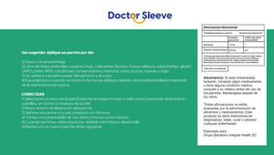 Parche Glucosamina y Condroitina Plus